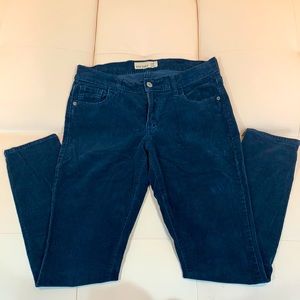 Old Navy Dark Blue Skinny Corduroy Women’s Jeans